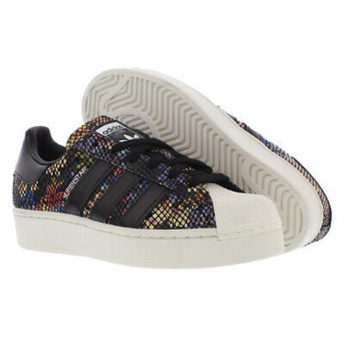 Adidas Superstar Bold Womens Shoes Size 5.5 Color: Black/multi