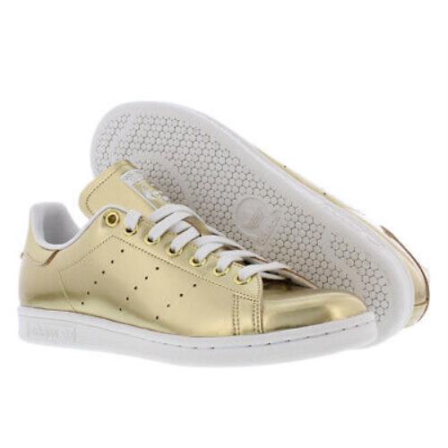 Adidas Stan Smith Mens Shoes Size 7 Color: Gold/white