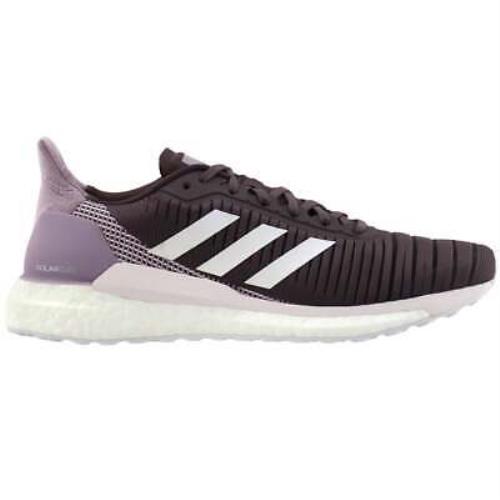 Adidas G28412 Solar Glide 19 Womens Running Sneakers Shoes - Purple - Size 9