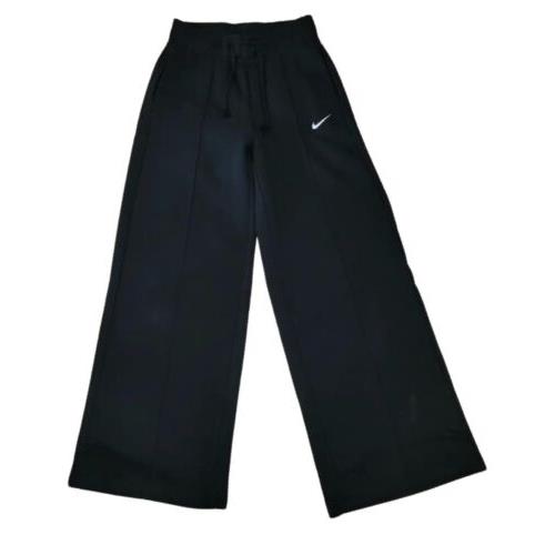 Nike CU6156-010 Women`s Medium Sportswear Palazzo Wide Leg Pants Black