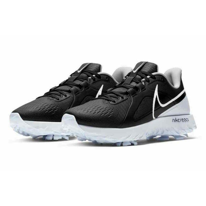 Nike React Infinity Pro Mens Size 8.5 Golf Shoes CT6620 004 Black Platinum