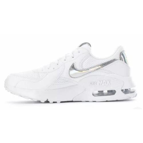 Nike Air Max Excee Womens White/multi-color/silver Athletic Shoes 10