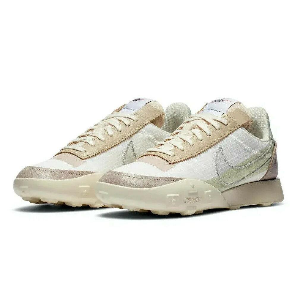 Nike Waffle Racer LX Series QS Womens Size 12 Sneaker Shoes CW1274 100 Pale