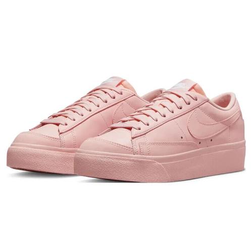 Nike Blazer Low Platform Womens Size 8 Sneaker Shoes DJ0292 600 Atmosphere Pink