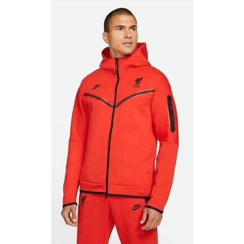 Nike Liverpool FC Tech Fleece Windrunner DD9716-612 Men`s Size 2XL