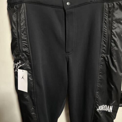 NWTS-2024-Nike Sportswear Mens Air Jordan Woven Lined Pants Black DV7594XL