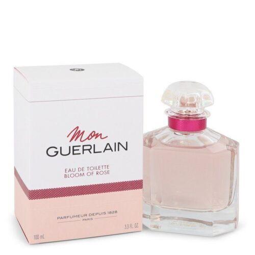 Mon Guerlain Bloom Of Rose By Guerlain Eau De Toilette Spray 3.3 Oz For Women