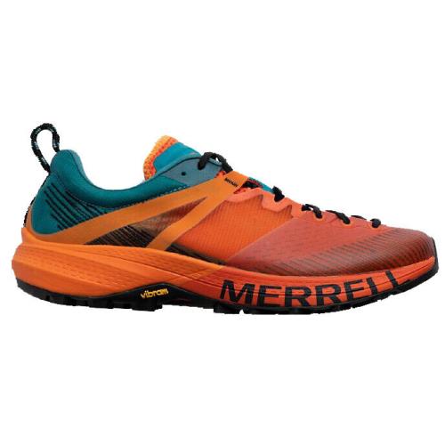 Merrell Lightweight Breathable Comfort Men`s Shoes Rubber Outsole Limited Editn TANGERINE/MINERAL