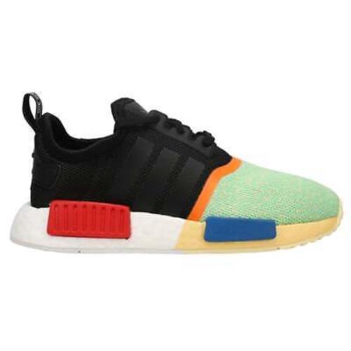 Adidas FW1074 Nmd_R1 Kids Boys Sneakers Shoes Casual - Black Multi