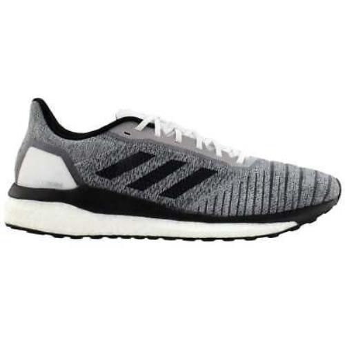 Adidas D97441 Solar Drive Mens Running Sneakers Shoes - Black Grey