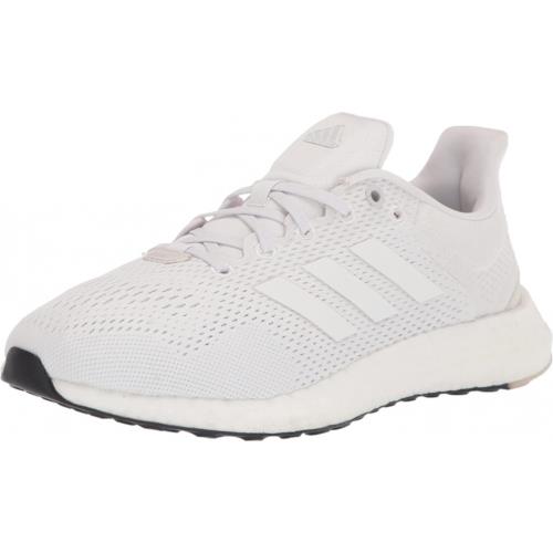 Adidas Men`s Pureboost 21 Running Shoe White/White/Dash Grey