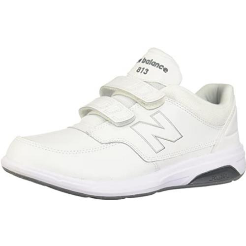 Balance Men`s Sneaker US 7.5 4E White 813 Hook Loop Walking Shoe Leather
