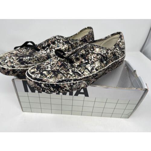 Vans Moma Jackson Pollock Shoes Size Women s 7.5