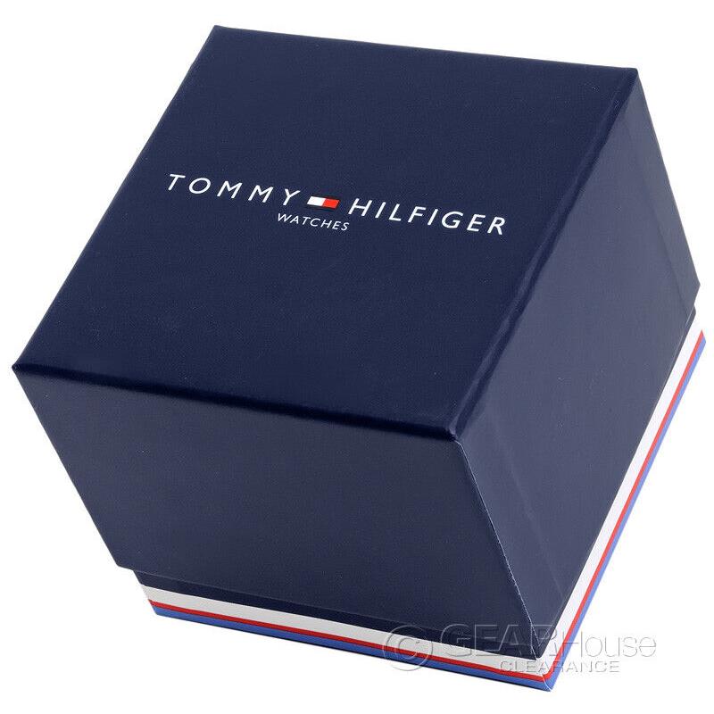 Tommy Hilfiger watch  - Silver Dial, Silver Band, Silver Bezel 1