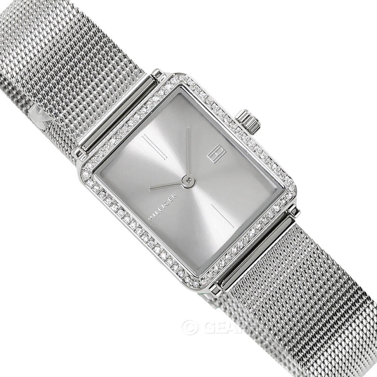 Tommy Hilfiger watch  - Silver Dial, Silver Band, Silver Bezel 3