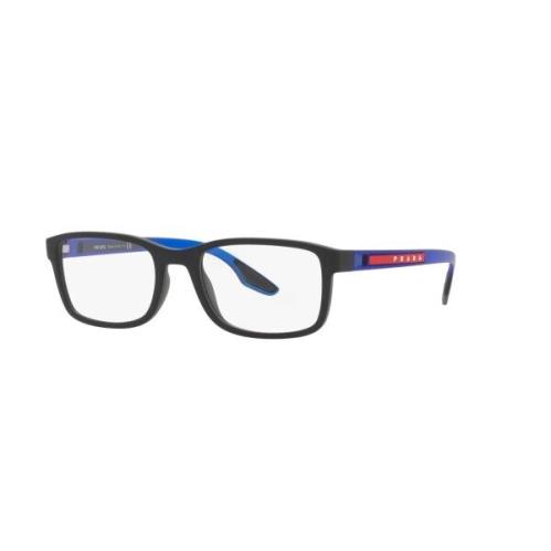 Prada 0PS09OV-15C1O1-55 Black Rubber / Eyeglasses