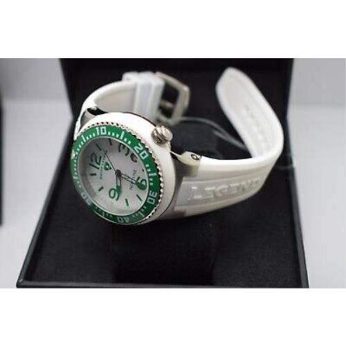 Swiss Legend watch  - Dial: White, Band: White