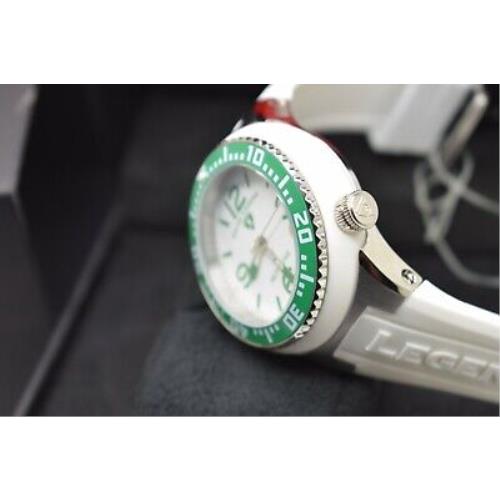 Swiss Legend watch  - Dial: White, Band: White