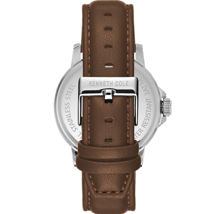 Kenneth Cole watch  - Brown Dial, Brown Band, Silver Bezel 0