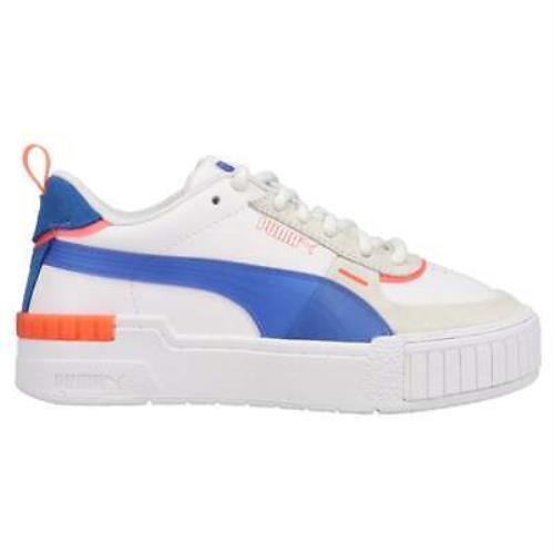 Puma 380951-01 Cali Sport Pop Womens Sneakers Shoes Casual - Blue White