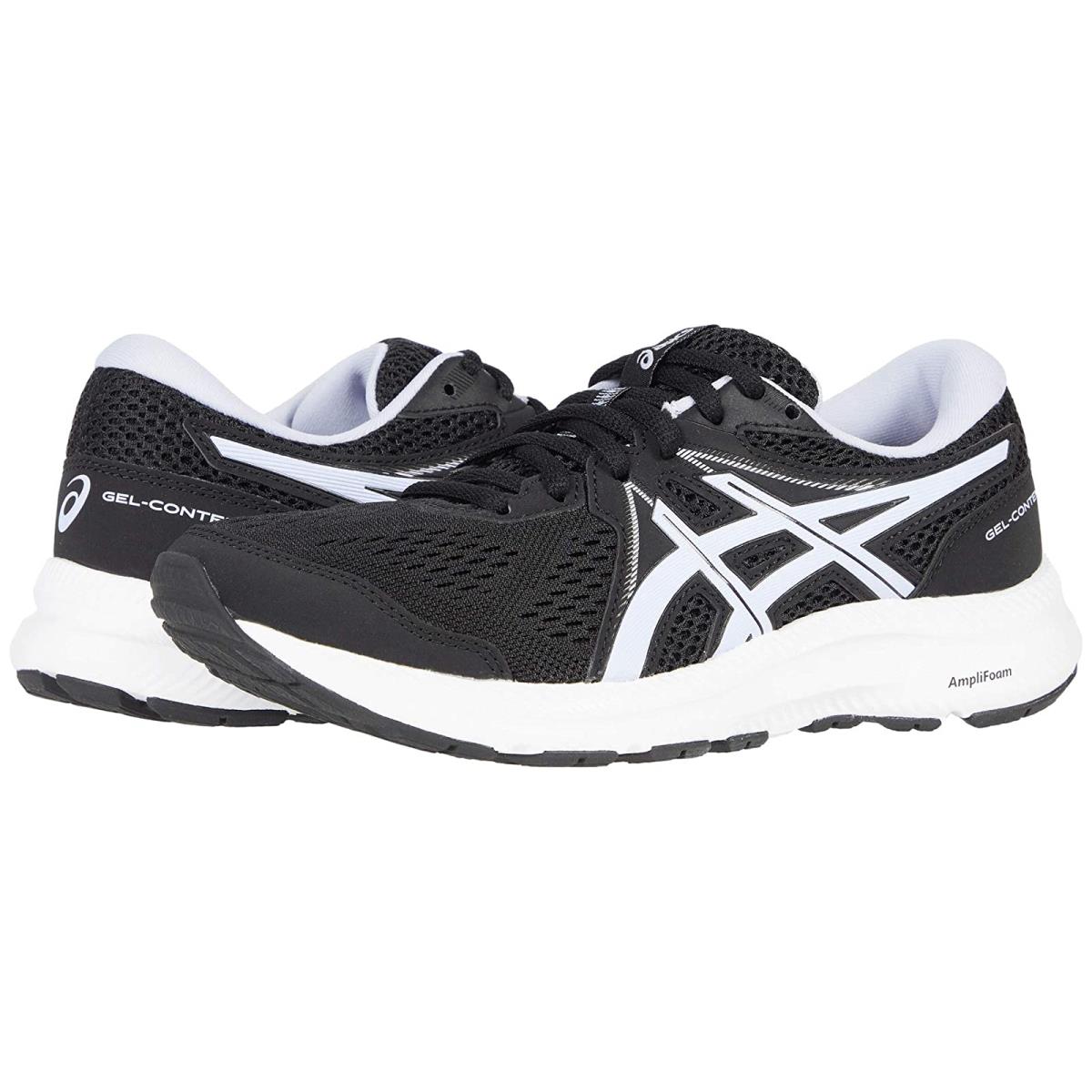 Woman`s Sneakers Athletic Shoes Asics Gel-contend 7 Black/Lilac Opal