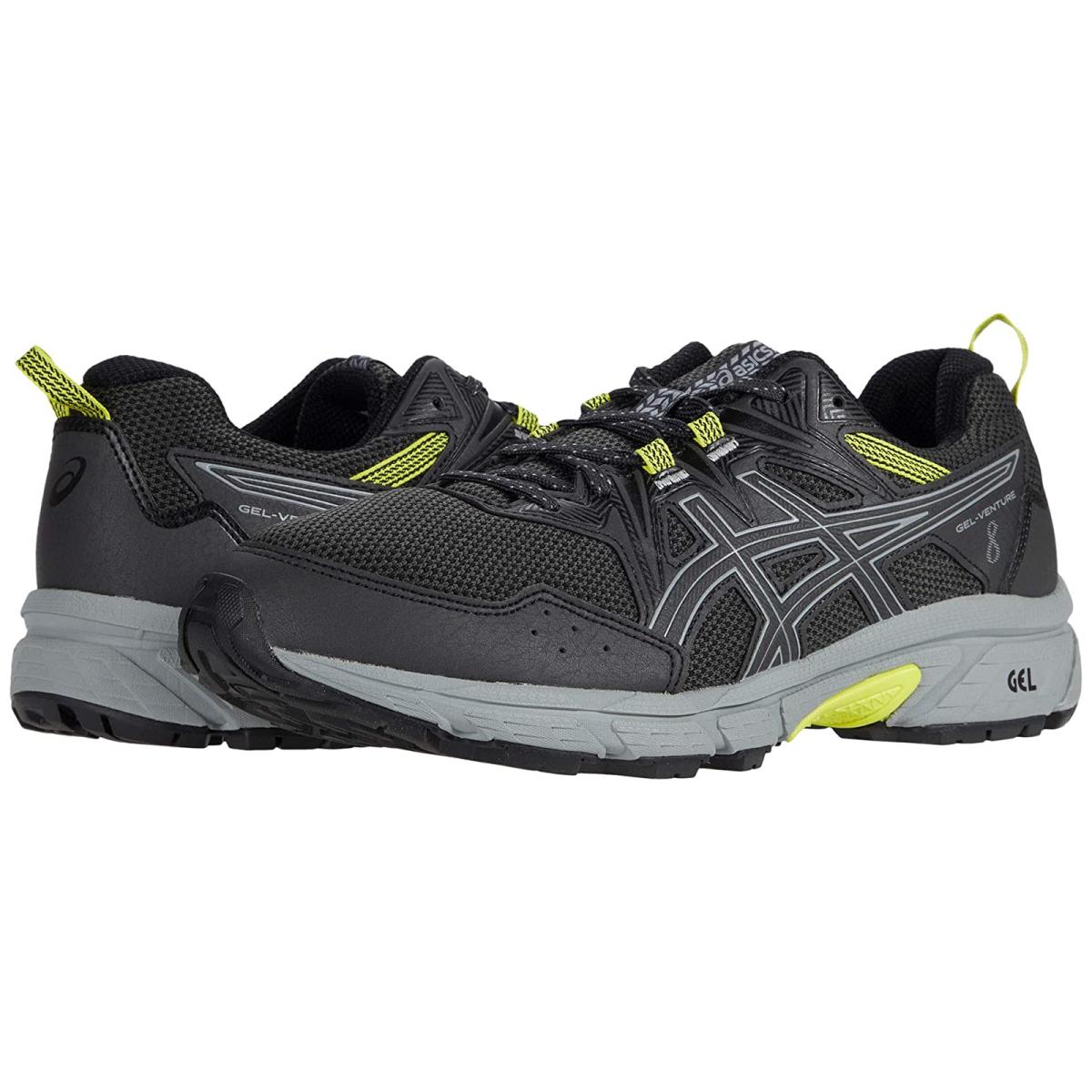 Man`s Sneakers Athletic Shoes Asics Gel-venture 8 Graphite Grey/Graphite Grey
