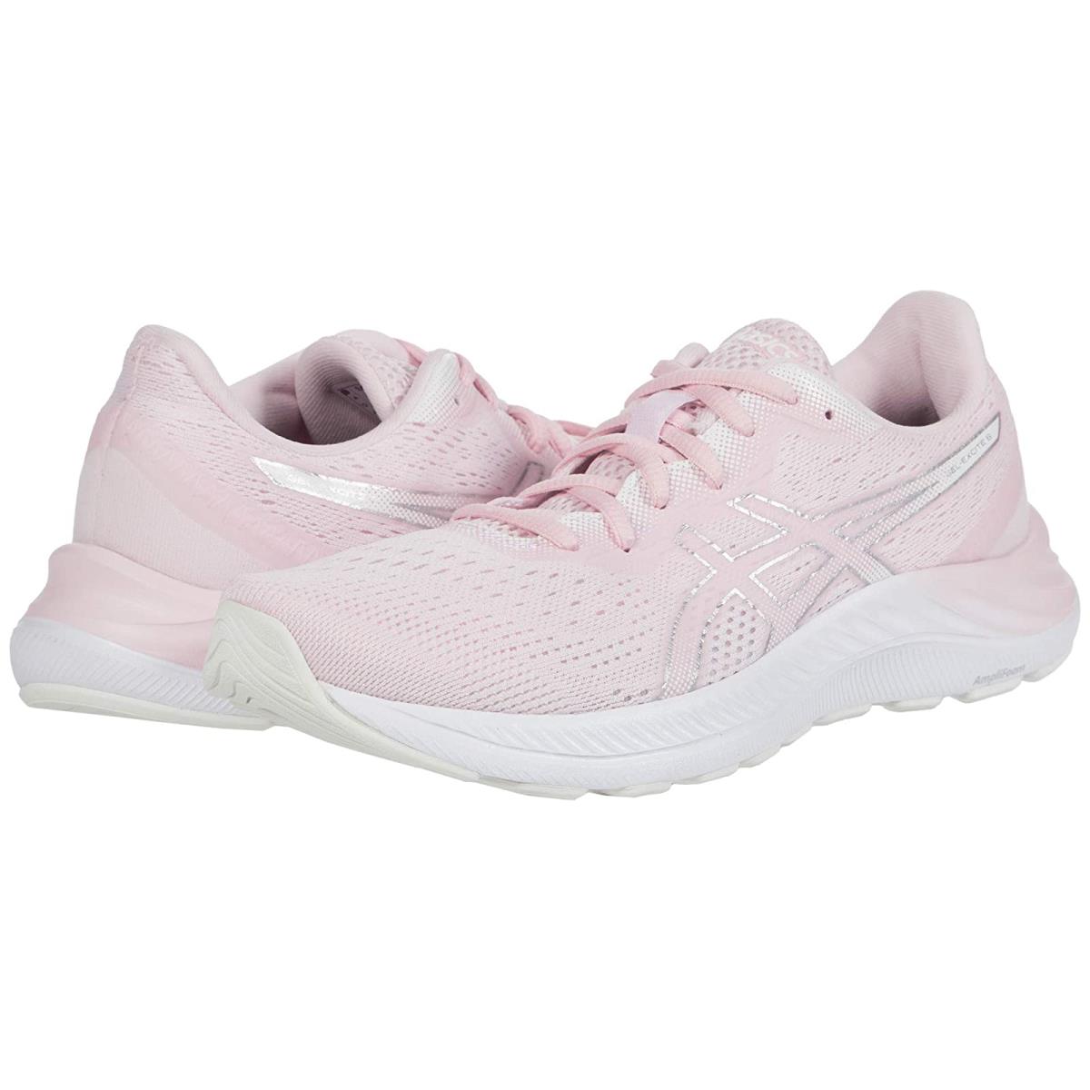 Woman`s Sneakers Athletic Shoes Asics Gel-excite 8 Pink Salt/Pure Silver