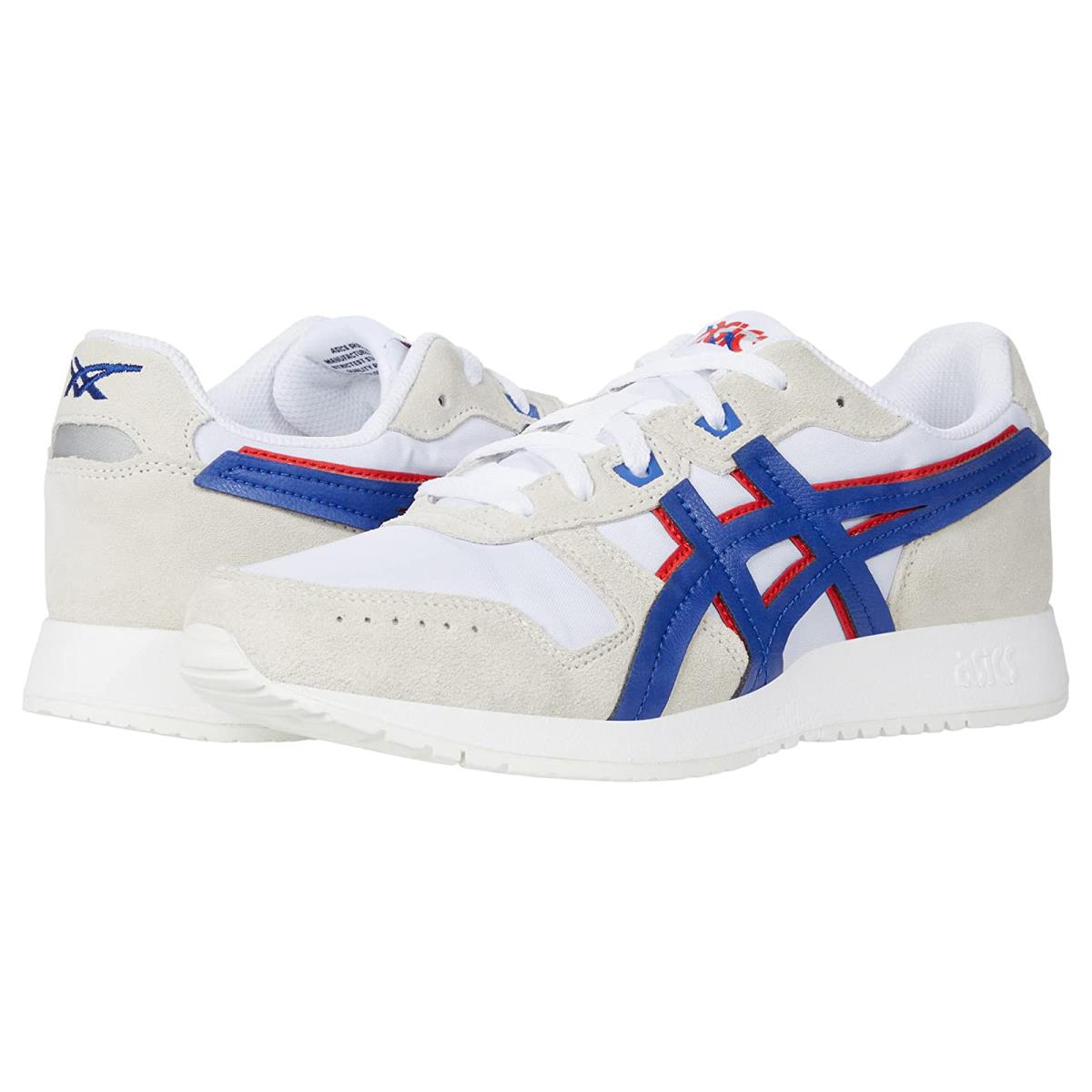 Man`s Sneakers Athletic Shoes Asics Sportstyle Lyte Classic White/Monaco Blue