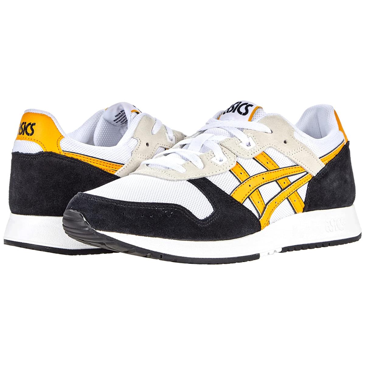 Man`s Sneakers Athletic Shoes Asics Sportstyle Lyte Classic White/Sunflower
