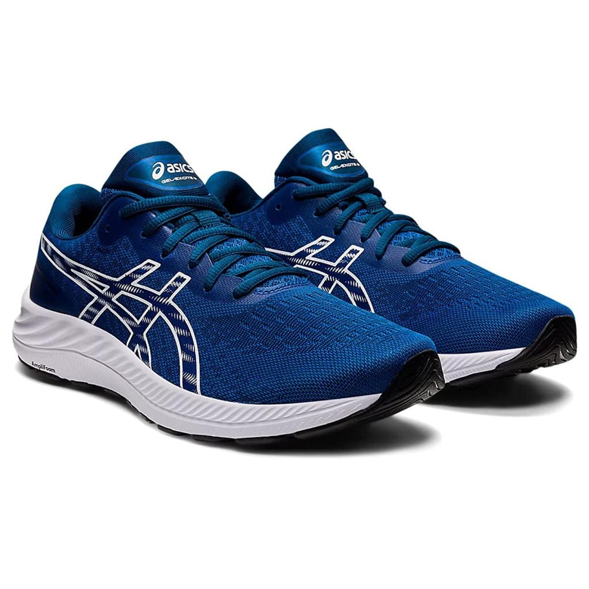 Man`s Sneakers Athletic Shoes Asics Gel-excite 9 Lake Drive/White