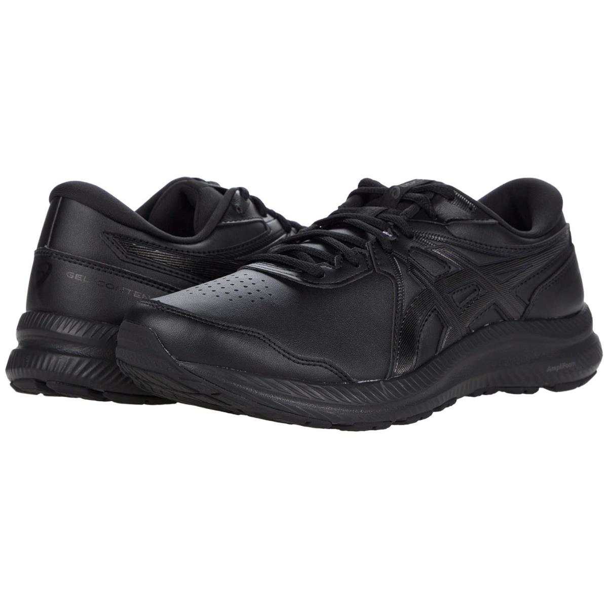 Man`s Sneakers Athletic Shoes Asics Gel-contend Walker 2 Black/Black