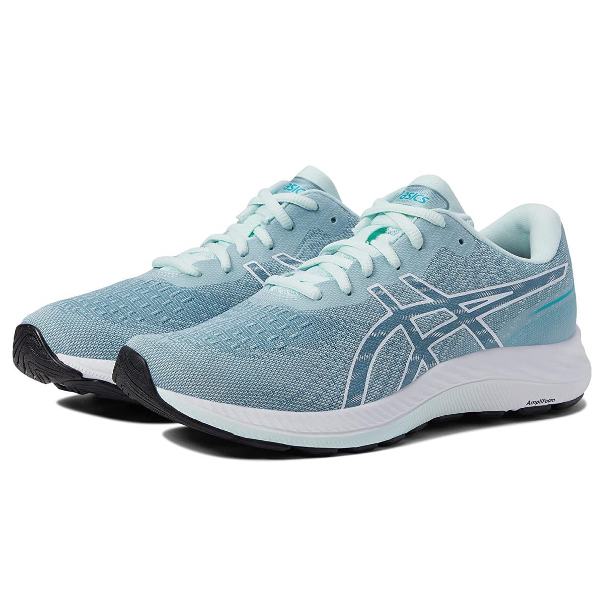 Woman`s Sneakers Athletic Shoes Asics Gel-excite 9 Soothing Sea/White