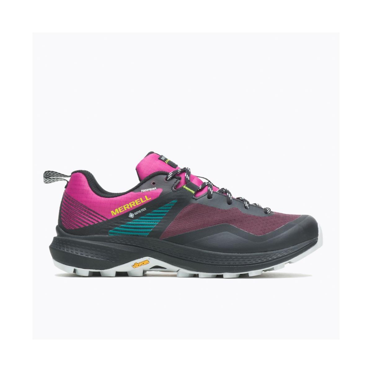 Merrell Women`s Waterproof Gore-tex Breathable Mesh Hiker Shoes Removable Insole FUCHSIA/BURGUNDY