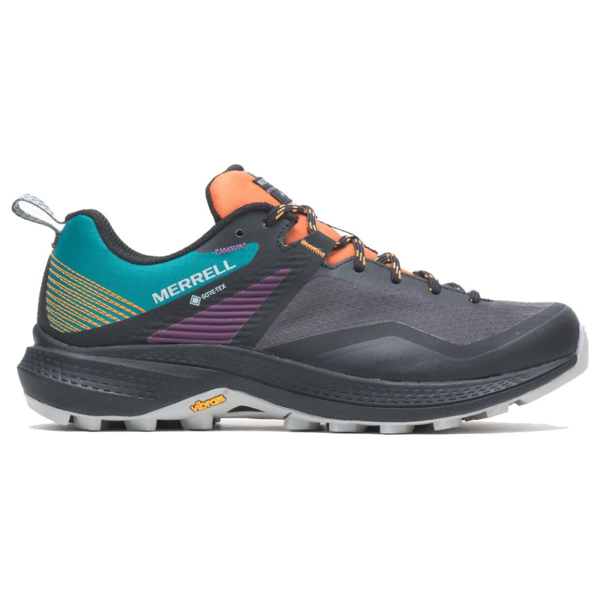 Merrell Women`s Waterproof Gore-tex Breathable Mesh Hiker Shoes Removable Insole TANGERINE/TEAL
