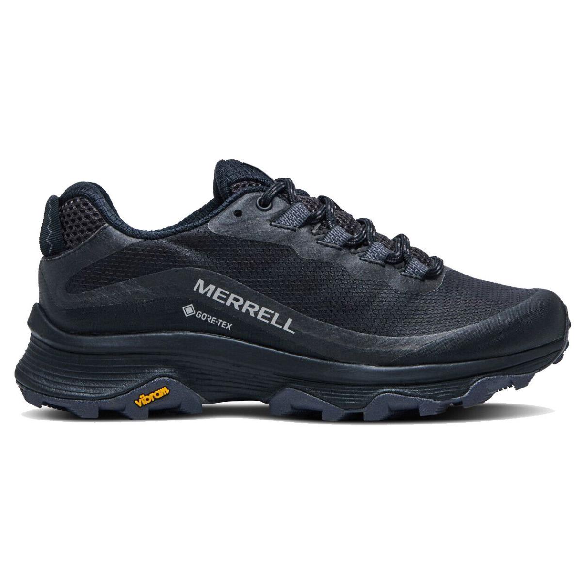 Merrell Women`s Waterproof Breathable Lightweight Foam Midsole Hiking Shoes BLACK/ASPHALT