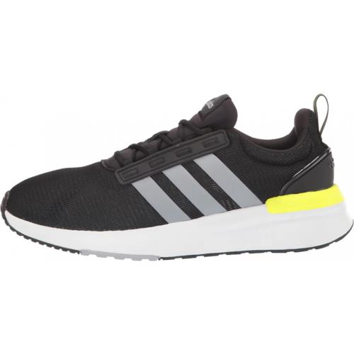 Adidas Men`s Racer Tr21 Running Shoe Core Black/Solar Yellow/White