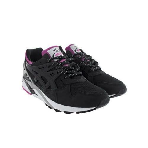 Size 11 Mens Asics Gel-kayano Black and Pink Trainer Shoes H5C0K