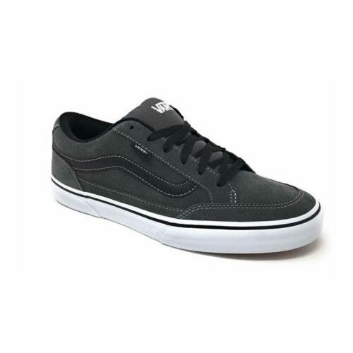 Vans Classic Bearcat Sneakers Charcoal Black White Skate Shoes Men`s Size 13