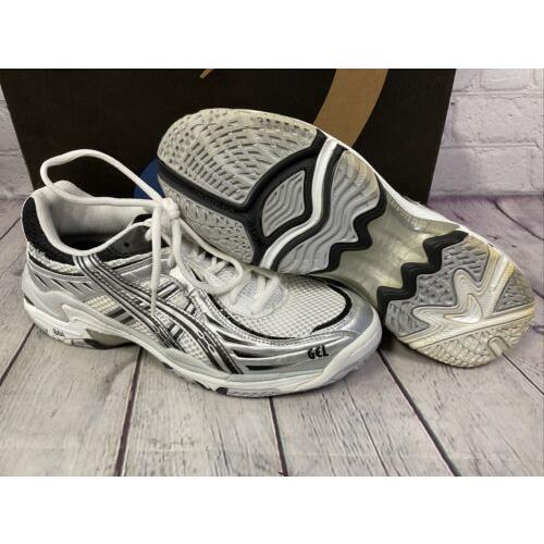 Asics Gel Wahine Womens Athletic Shoes Size 7 White Black Other with Box
