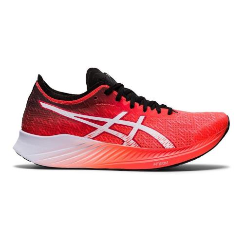 Womens Asics Magic Speed Running Shoes Sunrise Red/white 1012A895-600 Size 10