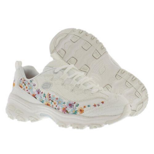 Skechers Sp Dlt Floral Motion Womens Shoes Size 5.5 Color: White/floral