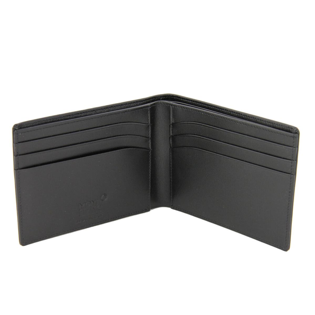 Montblanc Meisterst ck 6cc Black Leather Wallet 14548