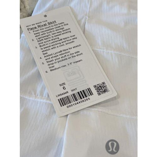 Lululemon clothing  - White 6