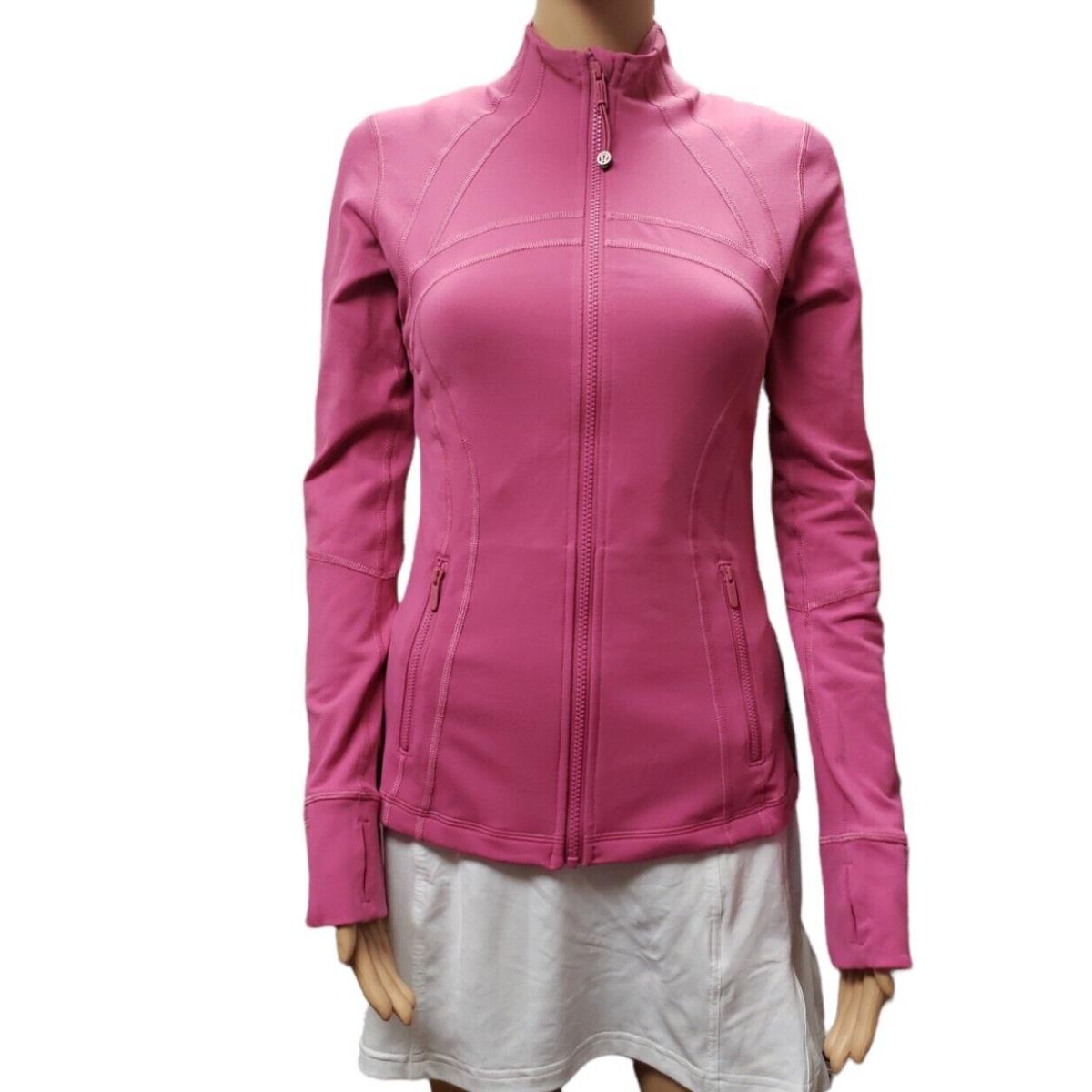 Lululemon Women`s Define Jacket Pink Lychee