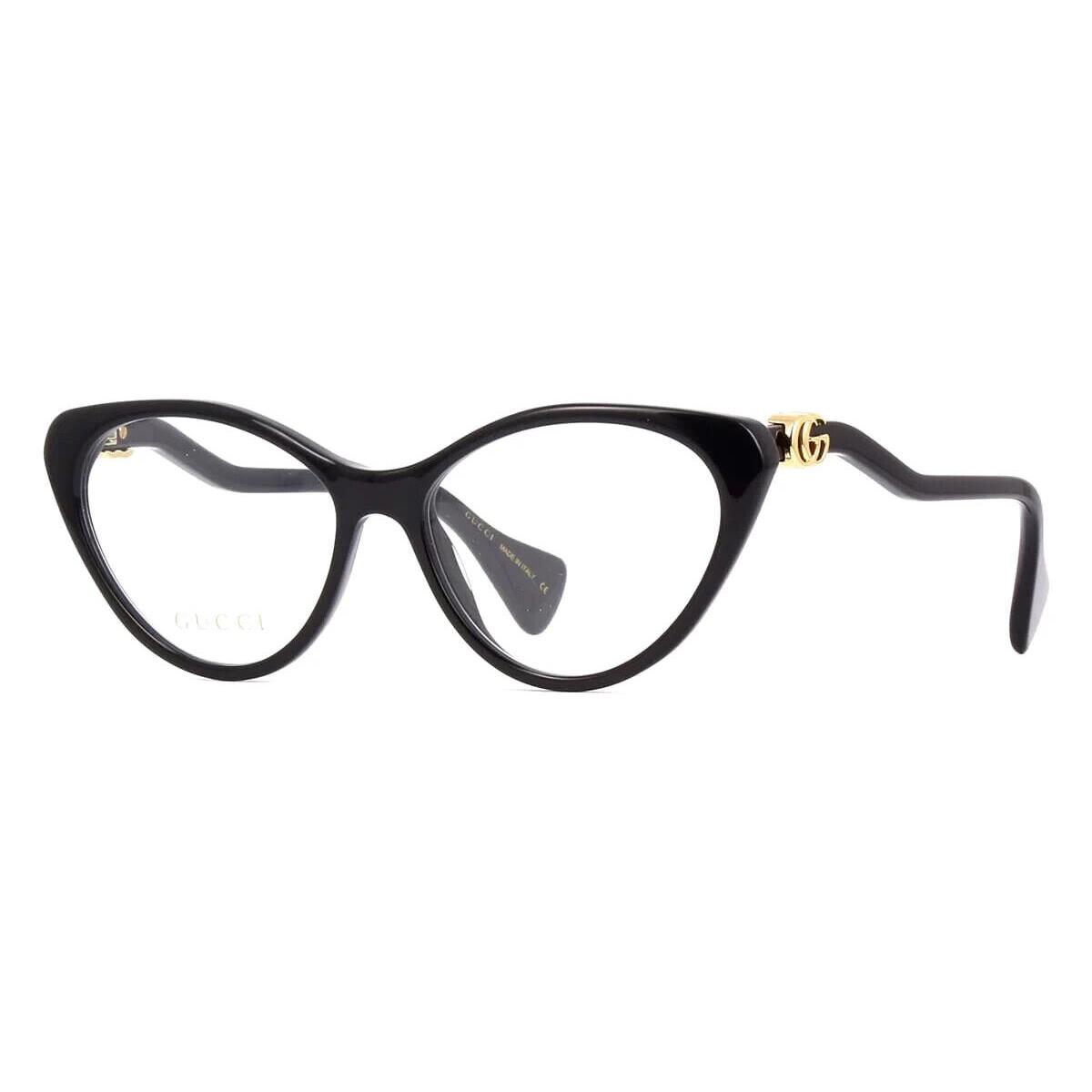 Gucci GG1013O 001 Black Eyeglasses Frame RX 55-16 W/case