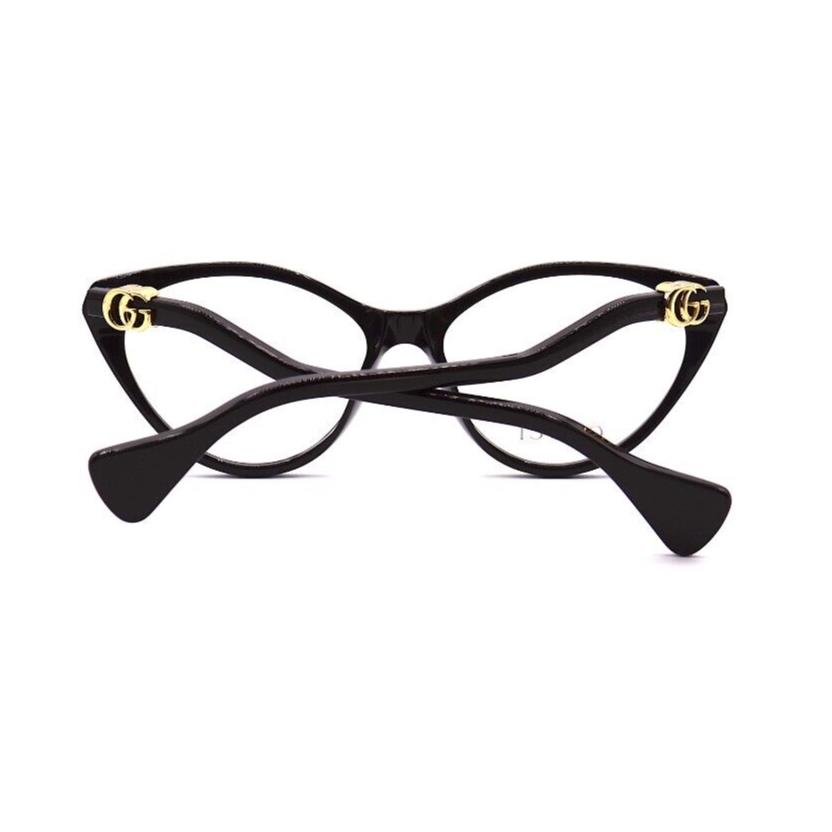 Gucci eyeglasses  - BLACK , Brown Frame 9
