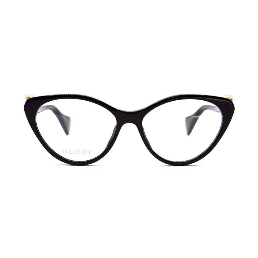 Gucci eyeglasses  - BLACK , Brown Frame 3