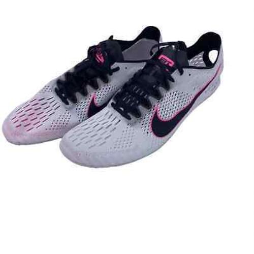 Nike Zoom Victory Racing Running Shoes Spikes Sneakers Pink Gray Size 14