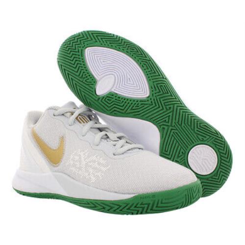 Nike Kyrie Flytrap II Boys Shoes Size 11 Color: Pure Platinum/metallic Gold