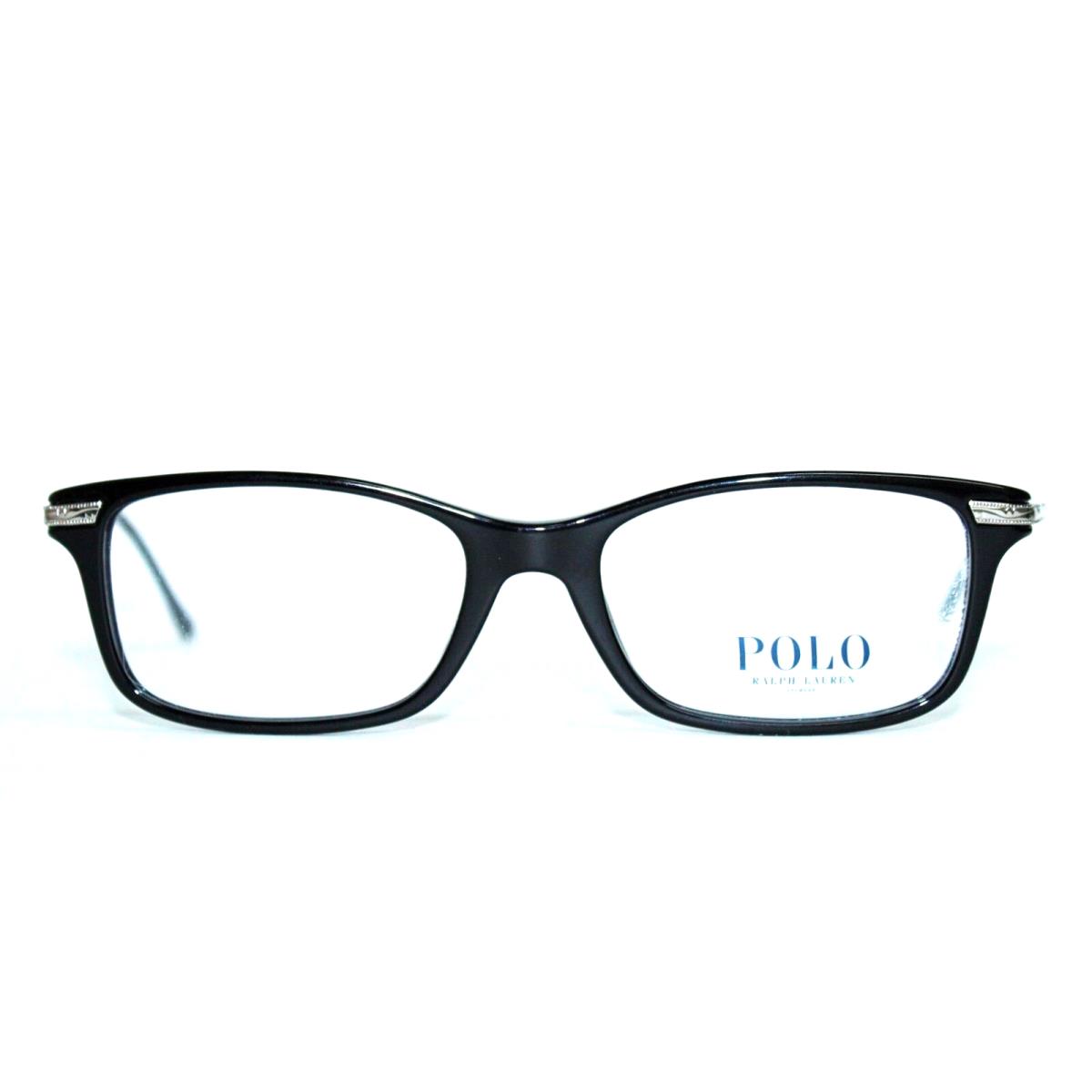 Polo Ralph Lauren PH2136 5001 Shiny Black Eyeglasses 52-17-140 MM